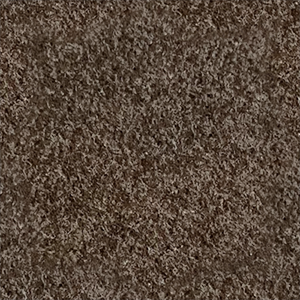 Dunkelbraunes Polyester-Formvlies.