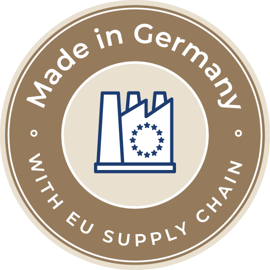 Made in Germany with EU supply chain.